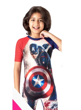 Kids Super Power La Mer Swimwear 