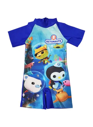 Cartoon Kids Swimsuit Multicolour 