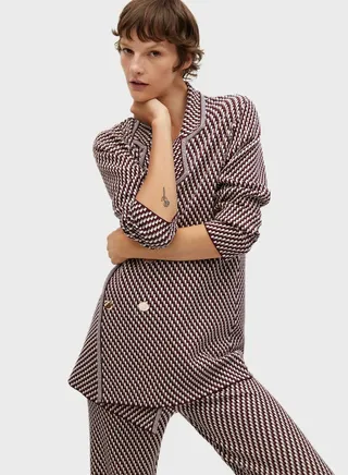 Knitted Asymmetric Cardigan 