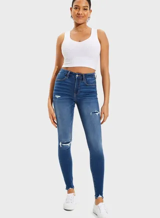 High Waist Skinny Jeggings 