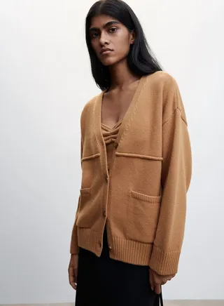 Button Detail Cardigan 