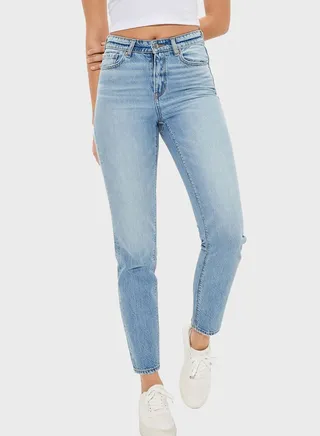 High Waist Mom Jeans 