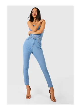 Basics High Waist Skinny Jeans 