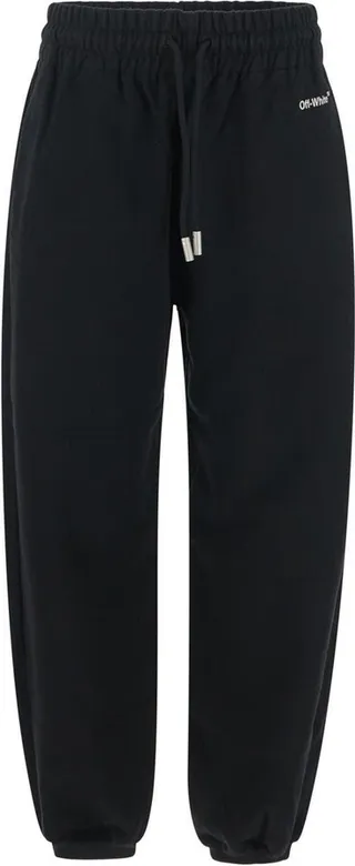 Black Logo Sweatpants