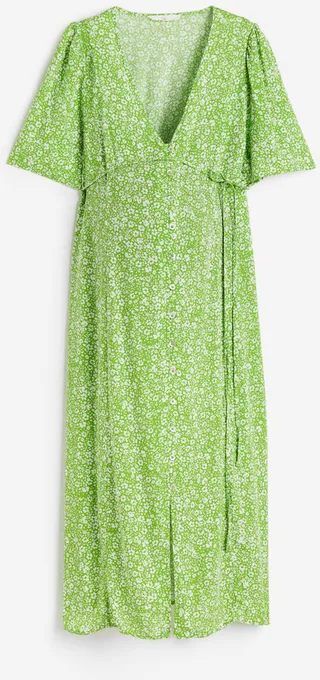 MAMA V-neck Dress
