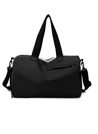 Basics Large Capacity Nylon Luggage Bag Travel Bag Duffel Bag Black 