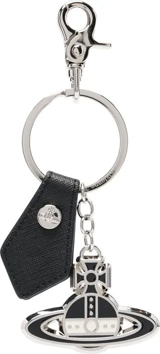 Orb-plaque keyring