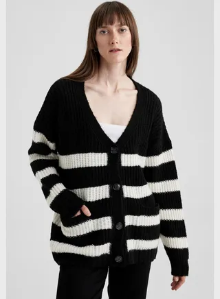 V-Neck Cardigan