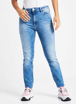 Santana High Rise Skinny Jeans Victory Lt Blue 