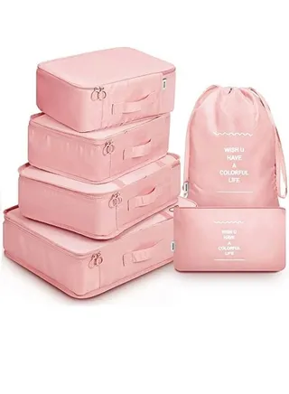 6-Piece Waterproof Luggage Set 