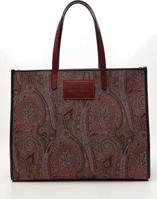 Paisley Patterned Tote Bag