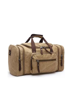 Canvas Travel Duffle Bag for Women Men 