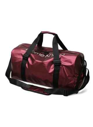 Large Capacity Fashionable Luggage Bag Travel Bag Sports And Fitness Bag Red/Black 