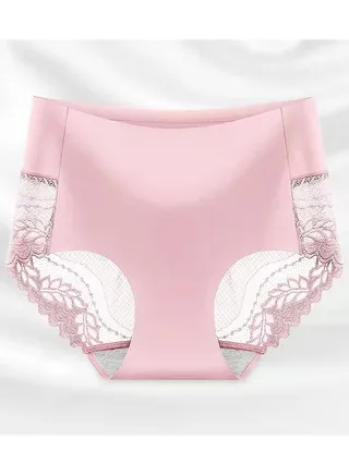 Premium Seamless Lingerie Hipster Mid-Waist Cotton Breathable Comfortable and Anti-Bacterial 