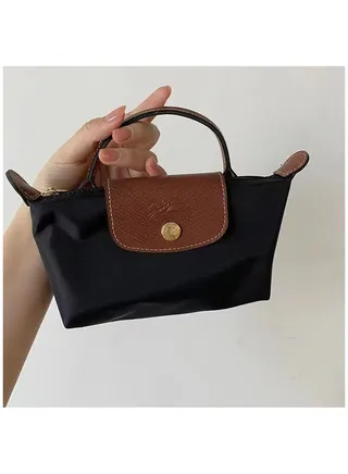 Longchamp Le Pliage mini Travel Bag Tote Bag included Mini Shoulder Straps 