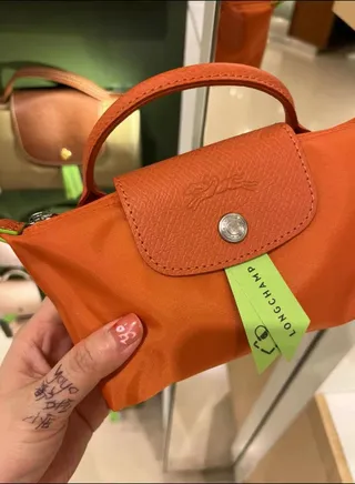 Longchamp Le Pliage mini Travel Bag Tote Bag included Mini Shoulder Straps 