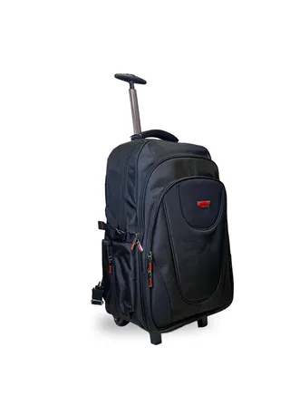 Trolley School Bag for Students - Multi-Functional Backpack with Wheels - Ideal School Bags for Girls and Boys - Travel-Friendly Trolley Luggage 21 inch 