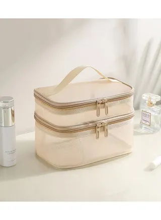 Large-Capacity Portable Wash Bag Travel Wash Bag Travel Simple Mesh Bag Cosmetic Bag Bag 