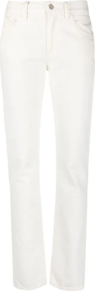 High-Rise Slim-Leg Jeans