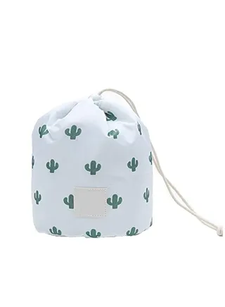 Lazy Drawstring Magic Cosmetic Pouch Bag, Fashion Portable Toiletry Kit Organizer, Travel Organizer Makeup Large Capacity Waterproof (U) 