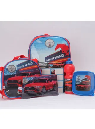 Mustang Backpack Set of 6 Pieces 
