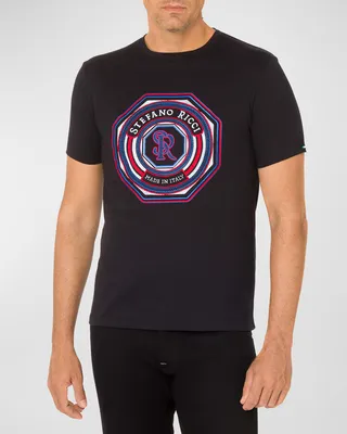Men's Embroidered Logo T-Shirt