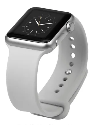 Silicone Watch Band for Apple Watch 42/44/45mm 