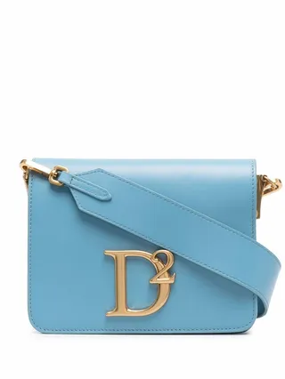 Logo-Plaque Crossbody Bag
