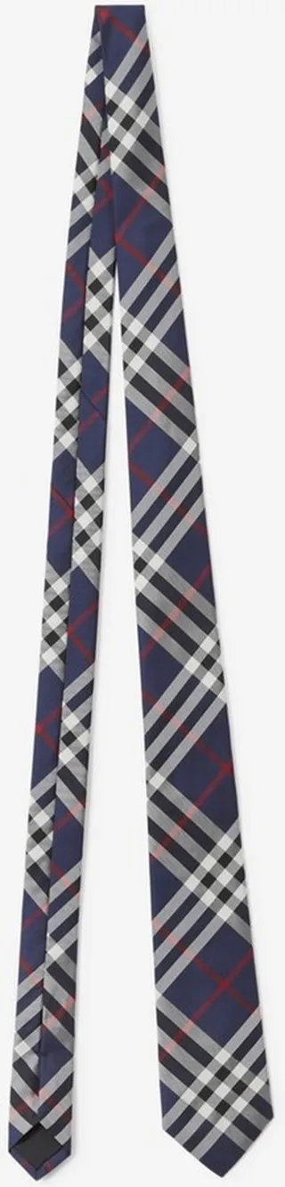 Burberry Classic Cut Vintage Check Silk Tie