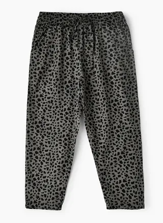 Girls All Over Printed Pants 100% Viscose, Soft and Flowy Pants for Girls 