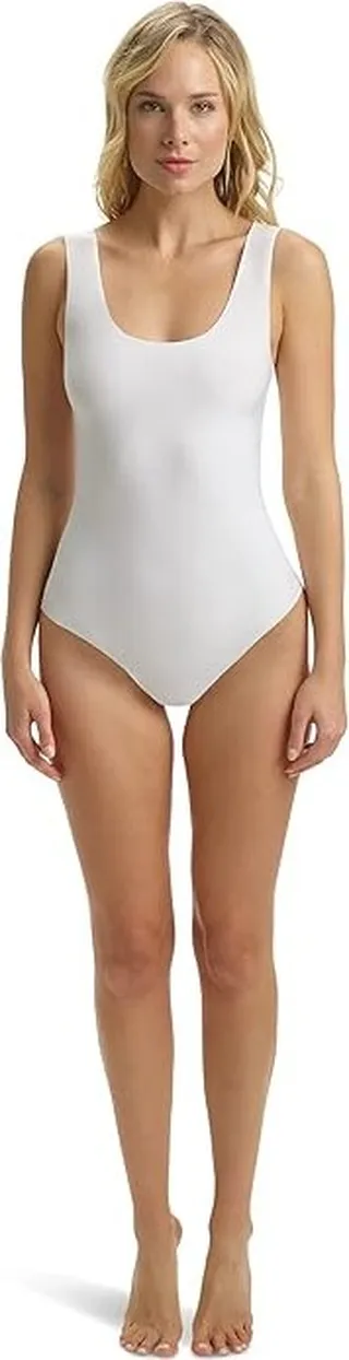 Commando Butter Tank Bodysuit BDS102 (White) Women's Jumpsuit & Rompers One Piece