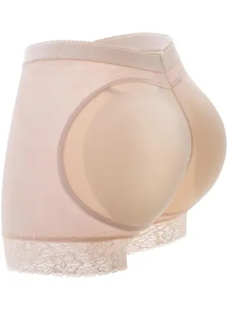 Womens thigh Briefs thigh Lifter Padded Control Panties Hip Seamless Lace Body Shaper 
