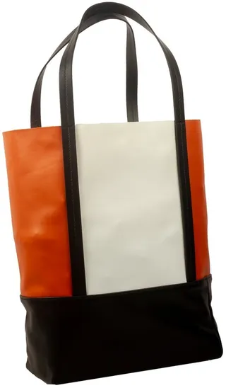 Plan C Colour Block Shopper Tote Bag