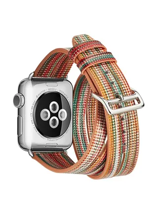Leather Digital Watch Band For Apple Watch Series 3/2/1 42mm 