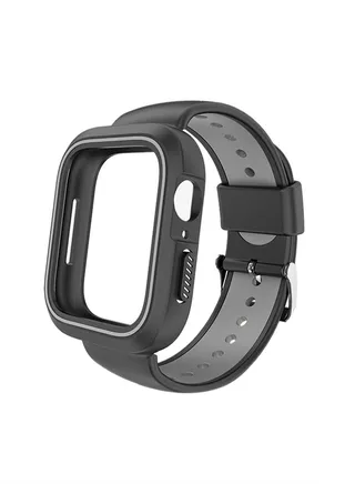 Rubber Digital Watch Band For Apple Watch Series 3/2/1 38Mm 