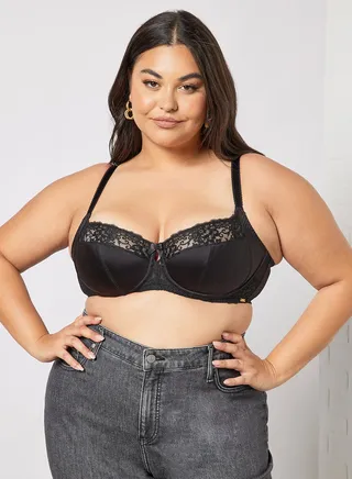 Plus Size Ultimo Non-Padded Wired Bra Black 