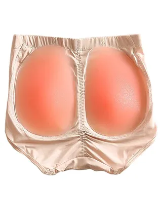 Silicone Hip Pads Hip dip Pads Underwear Hip Enhancer,Women Underwear Hip Enhancer with Silicone Pad Fake Buttock Padded Panty 