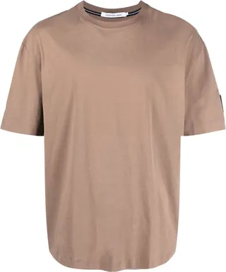 oversized monologo T-shirt