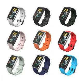 9 Piece Soft Silicone Watch StrapSet 