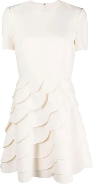 Scalloped Minidress