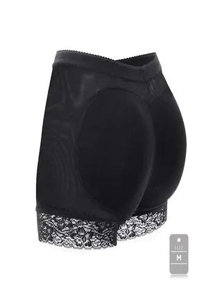 Hip Enhancer Padded Underwear Black 