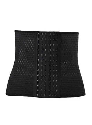 Adjustable Underbust Body Shaper Black 