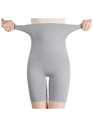 Breathable Trigonometric Shapewear Grey 