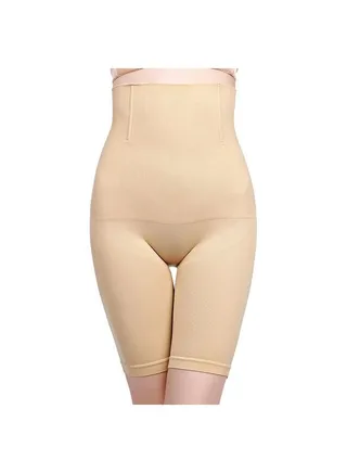 Breathable Trigonometric Shapewear Beige 