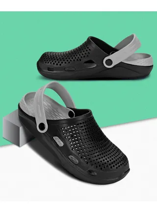 Paragon K10916G Men Casual Clogs | Stylish, Anti-Skid, Durable | Casual & Comfortable | For Everyday Use 