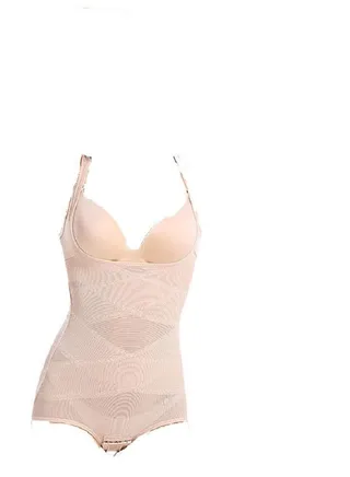 Lace Bodysuit for Women Tummy Control Slim Seamless Round Neck Jumpsuit Body Shapewear. 