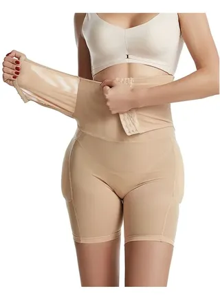 High Waist Slimming Corset Hip Pads For Women Tummy Control Underwear Padded, Body Panties shapewear women 