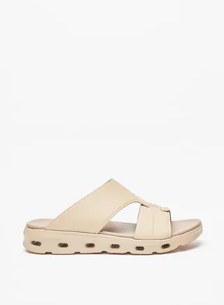 Men's Solid Slip-On Arabic Sandals 