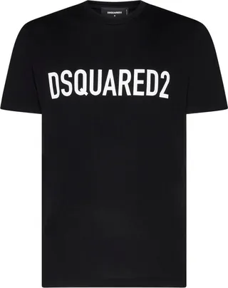 Dsquared2 Logo Printed Crewneck T-Shirt