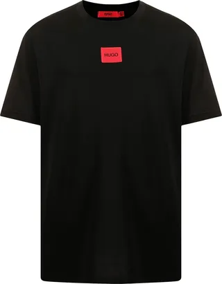 logo-patch cotton T-shirt